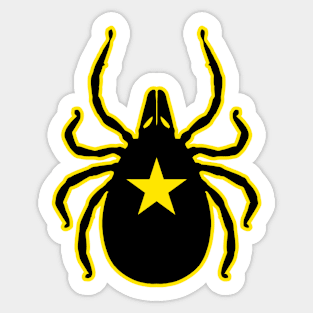 Lone Star Tick Sticker